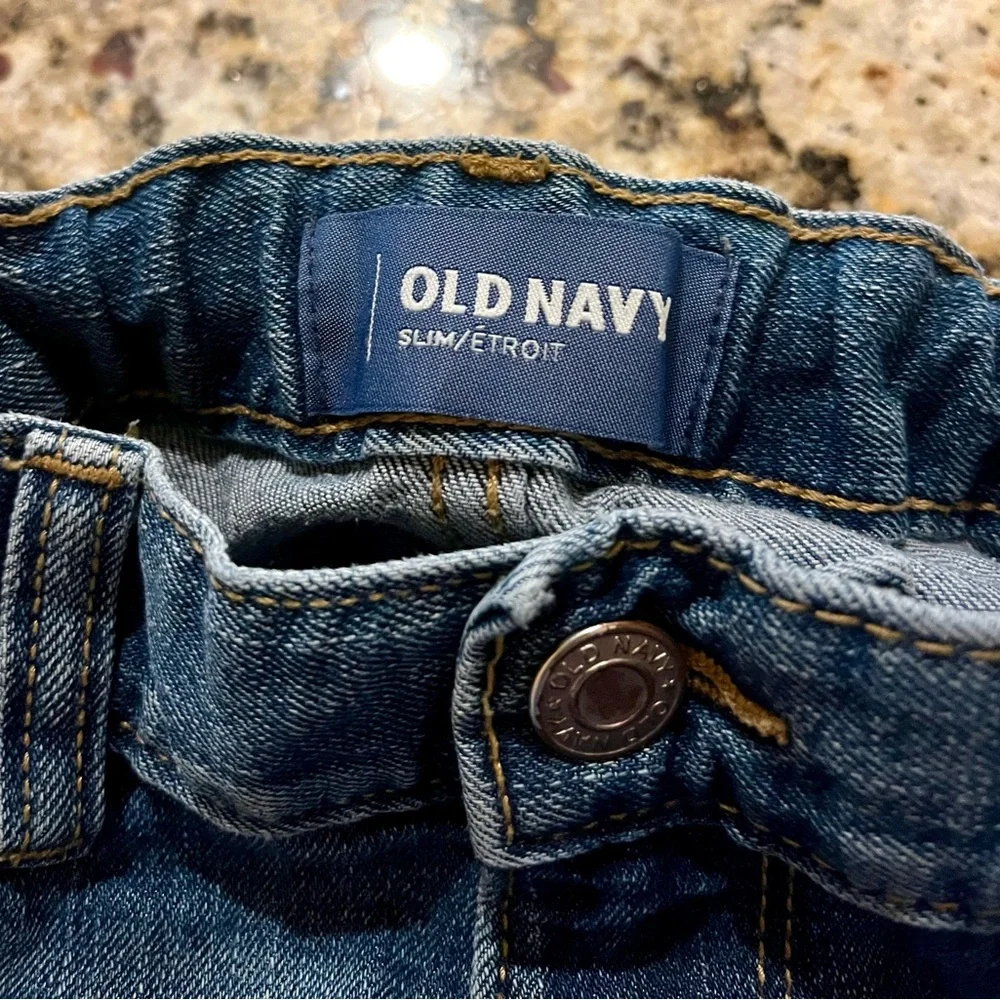 Old Navy Boy’s Slim Straight Leg Jeans - size 10